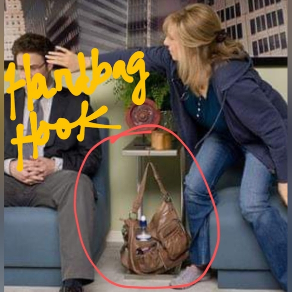 Flower Power Imported Handbag Hook - Picture 11 of 11